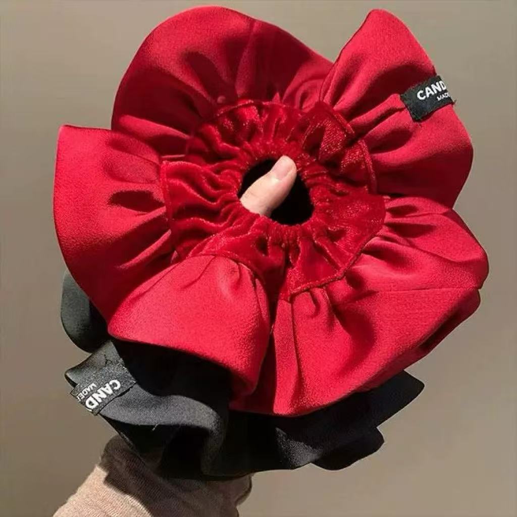 Hair Tie Velvet - Chouchous surdimensionnés en velours – Attaches