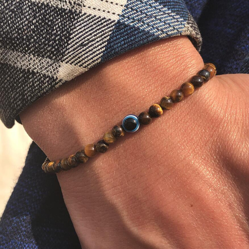 Evil Eye Bracelet - Bracelet de vélo de montagne minimaliste