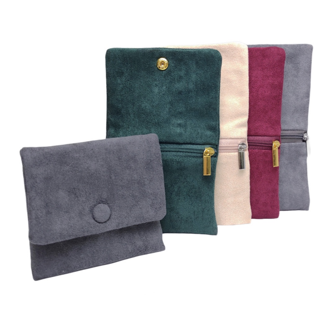 Women Accessories Display - Pochette à bijoux en velours, sac