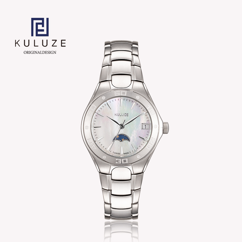 Women Accessories Display - KULUreflective-Montre en titane pour femme, Swiss