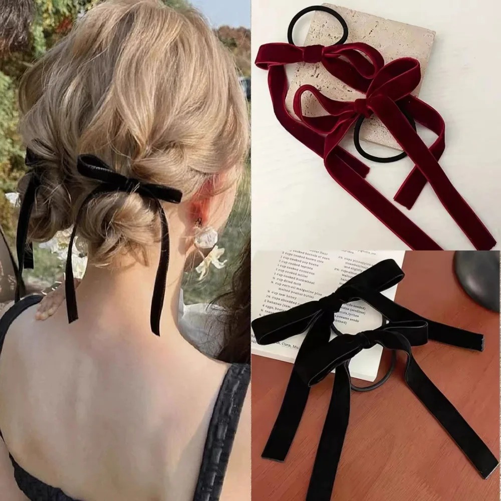 2 élastiques à cheveux en velo - Hair Tie Velvet avis et prix