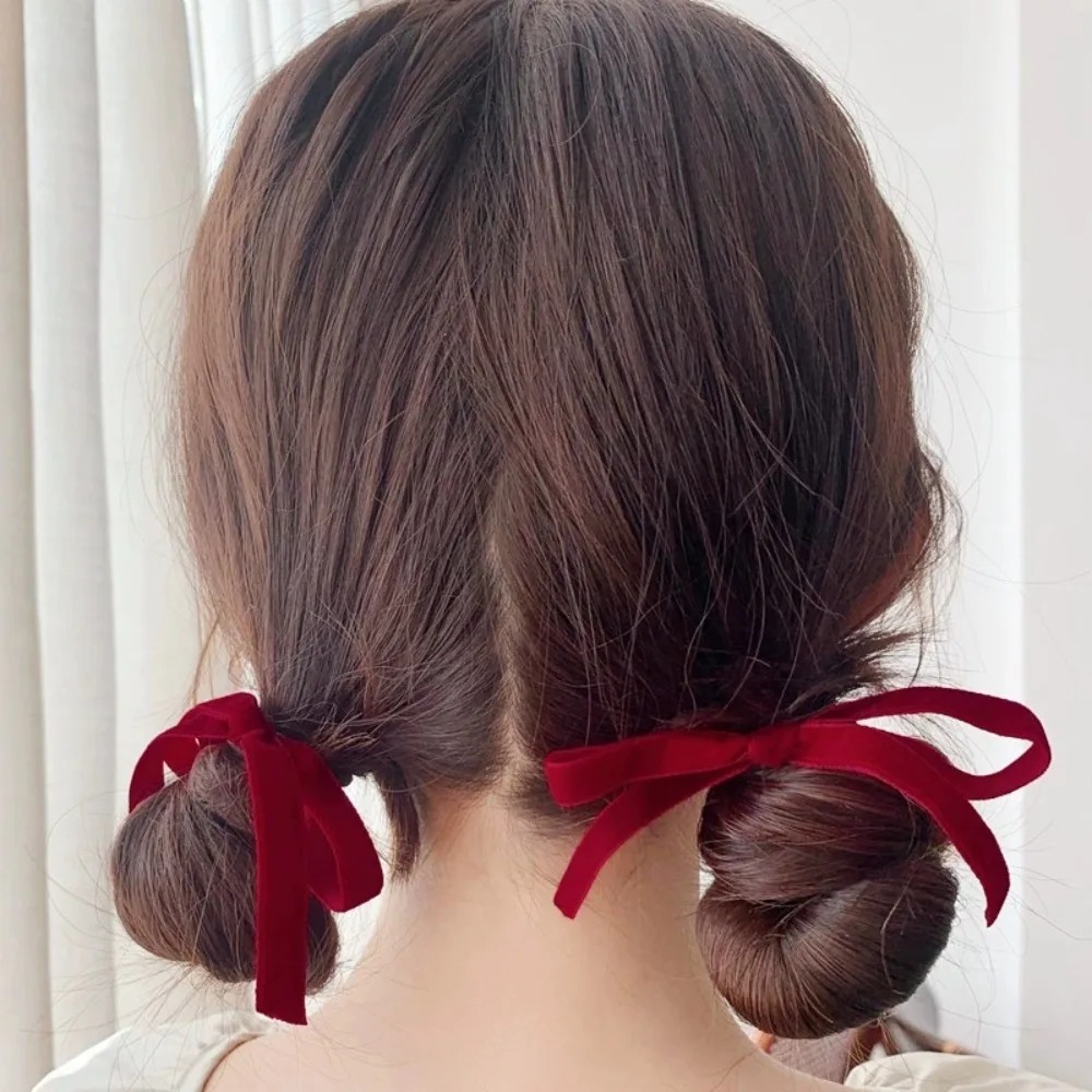 2 élastiques à cheveux en velo - Hair Tie Velvet avis et prix