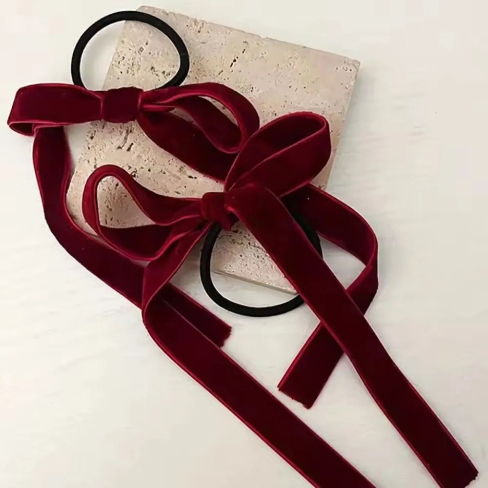 2 élastiques à cheveux en velo - Hair Tie Velvet avis et prix