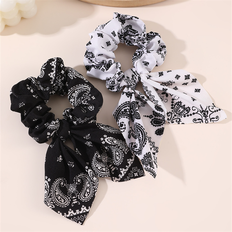 Lot de 2 chouchous imprimés –  - Hair Tie Velvet avis et prix