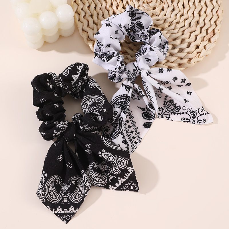 Lot de 2 chouchous imprimés –  - Hair Tie Velvet avis et prix