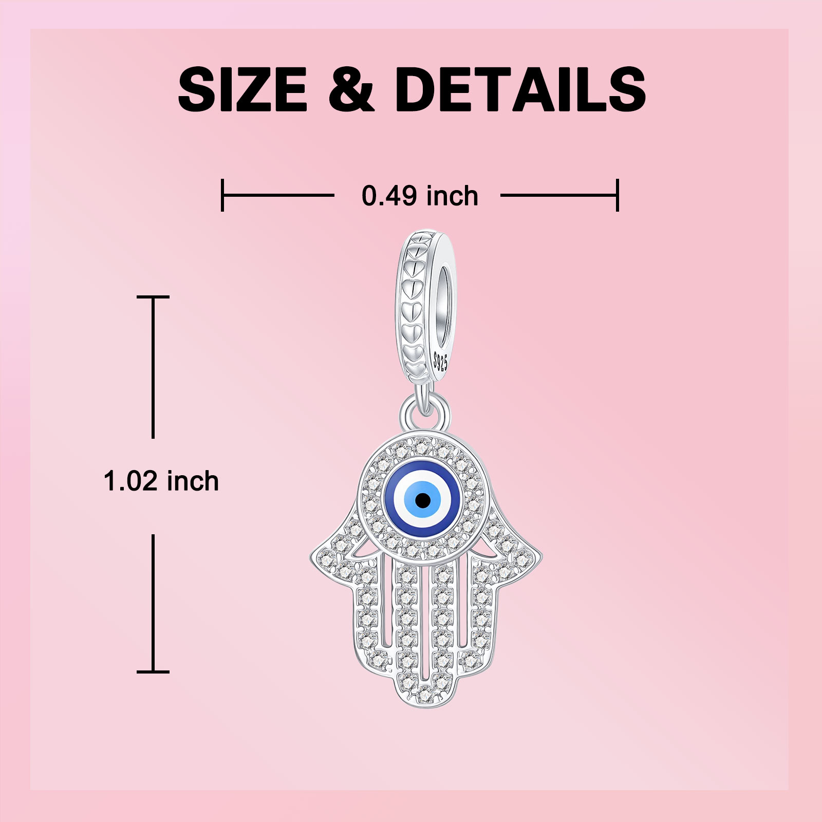 Pendentif rotatif Œil protecte - Evil Eye Bracelet avis et prix