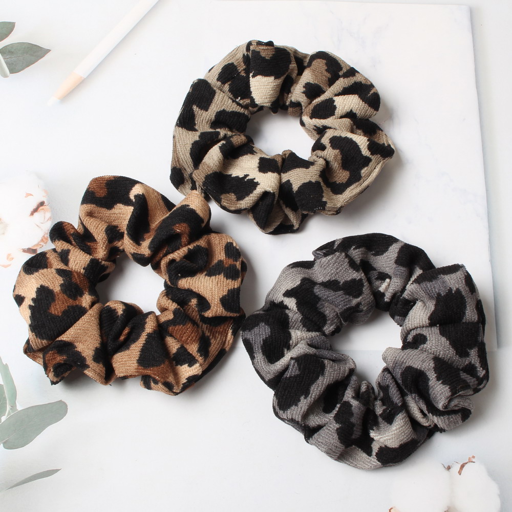 Chouchou imprimé léopard, ense - Hair Tie Velvet avis et prix