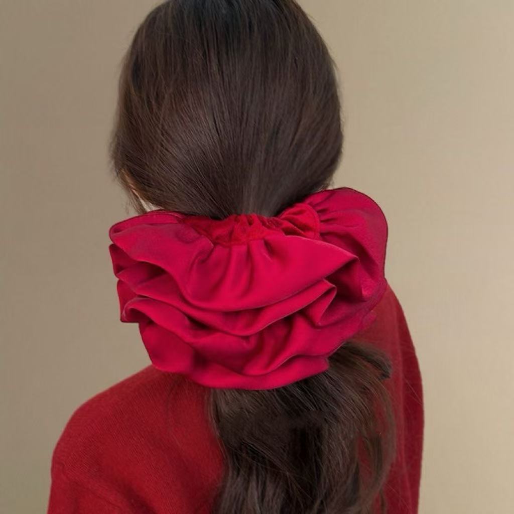 Chouchous surdimensionnés en v - Hair Tie Velvet avis et prix