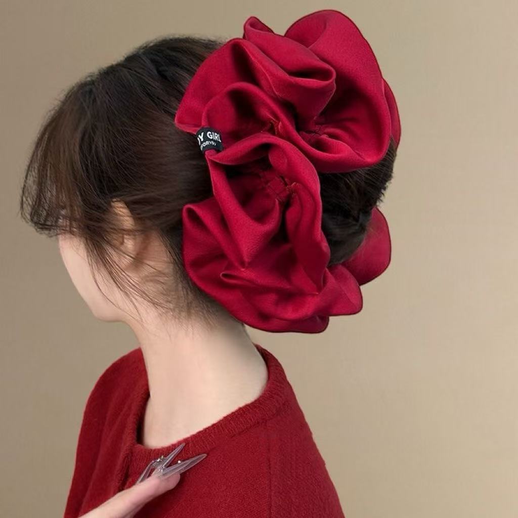 Chouchous surdimensionnés en v - Hair Tie Velvet avis et prix