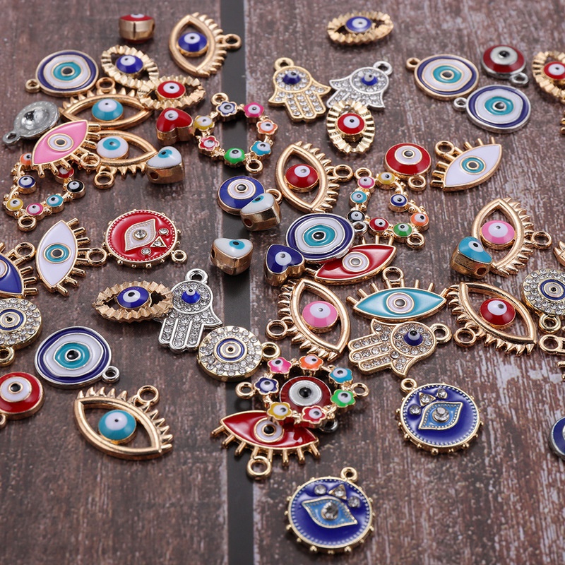 30 pièces mélange alliage émai - Evil Eye Bracelet avis et prix