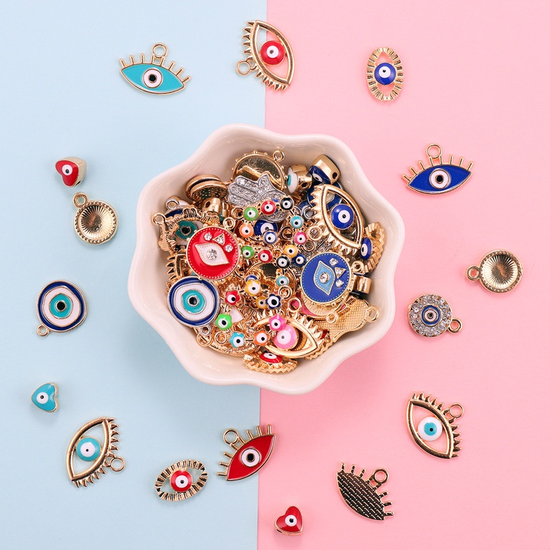 30 pièces mélange alliage émai - Evil Eye Bracelet avis et prix