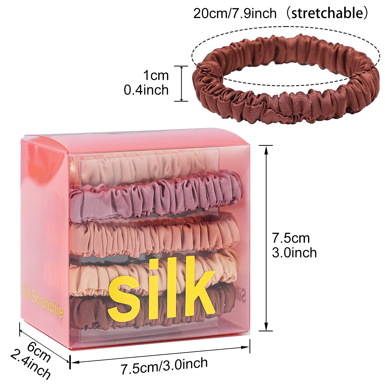 Chouchous pour cheveux en soie - Hair Tie Velvet avis et prix