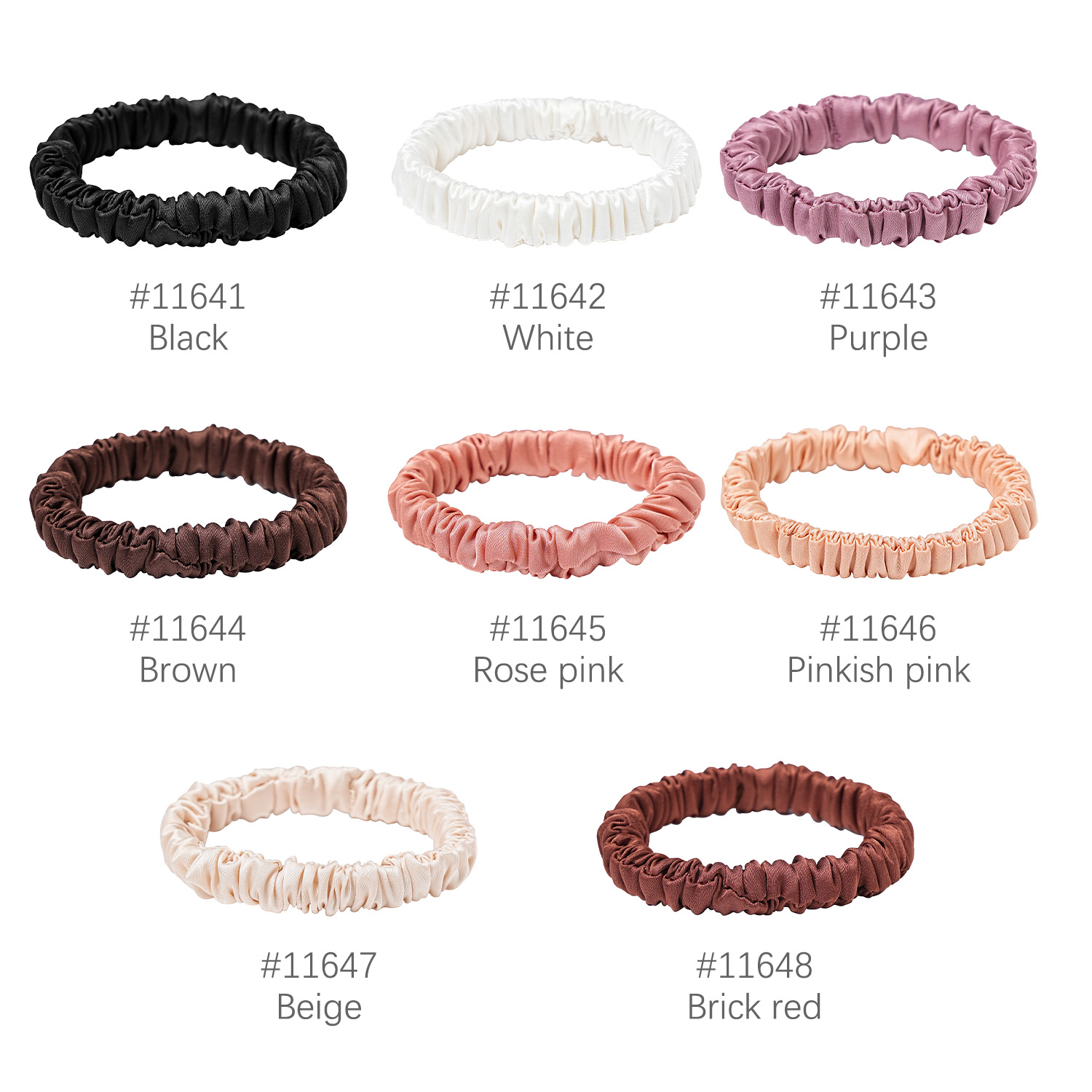 Chouchous pour cheveux en soie - Hair Tie Velvet avis et prix
