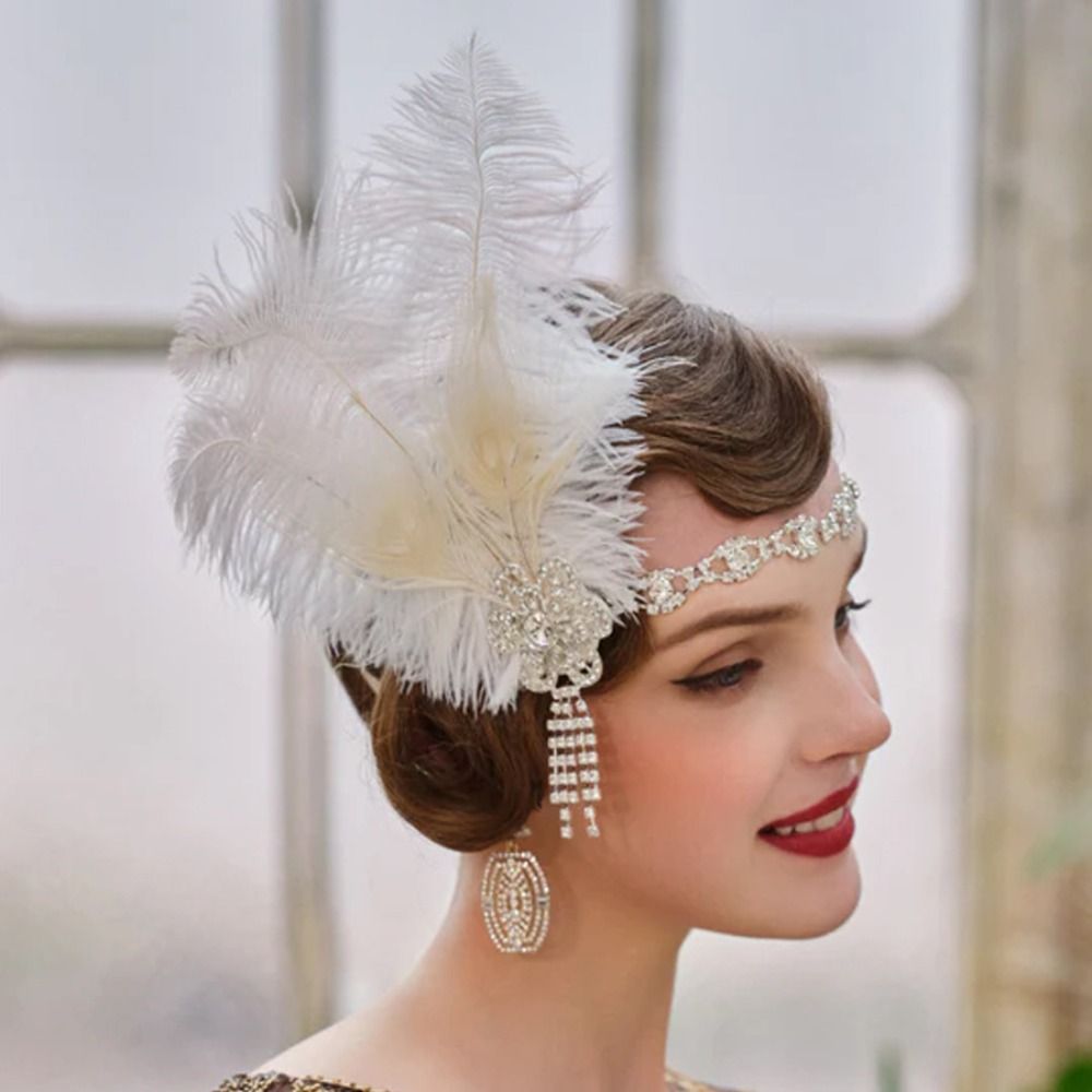 Serre-tête vintage à plumes, p - Women Accessories Online avis et prix