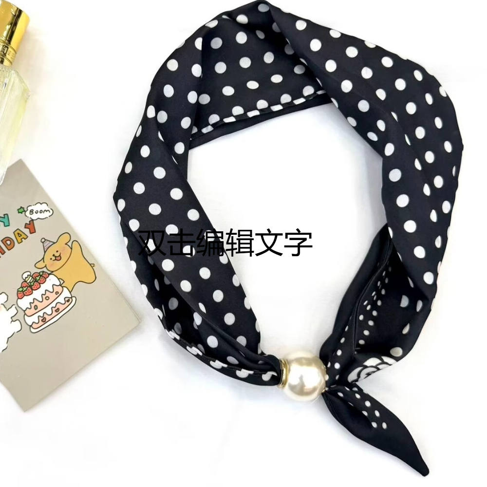 Écharpe en satin imprimé vinta - Women Accessories Clearance avis et prix