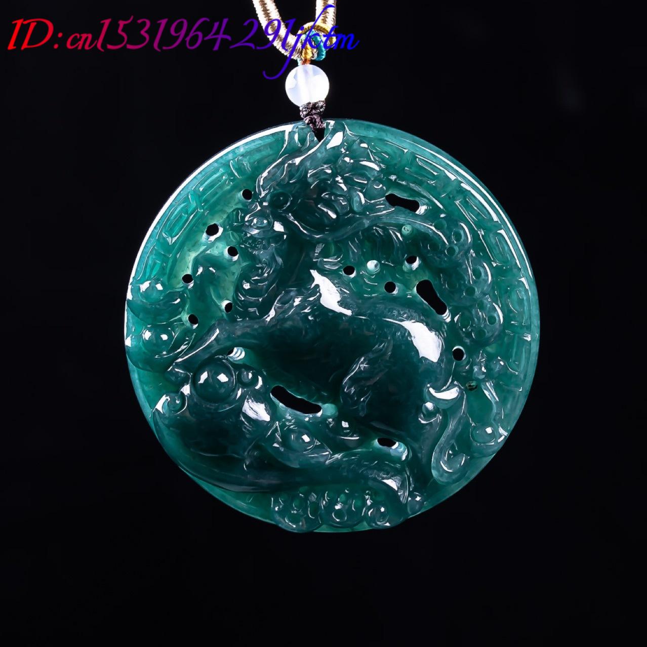 Pendentif Dragon en Jadeite Bi - Women'S Vintage Accessories avis et prix