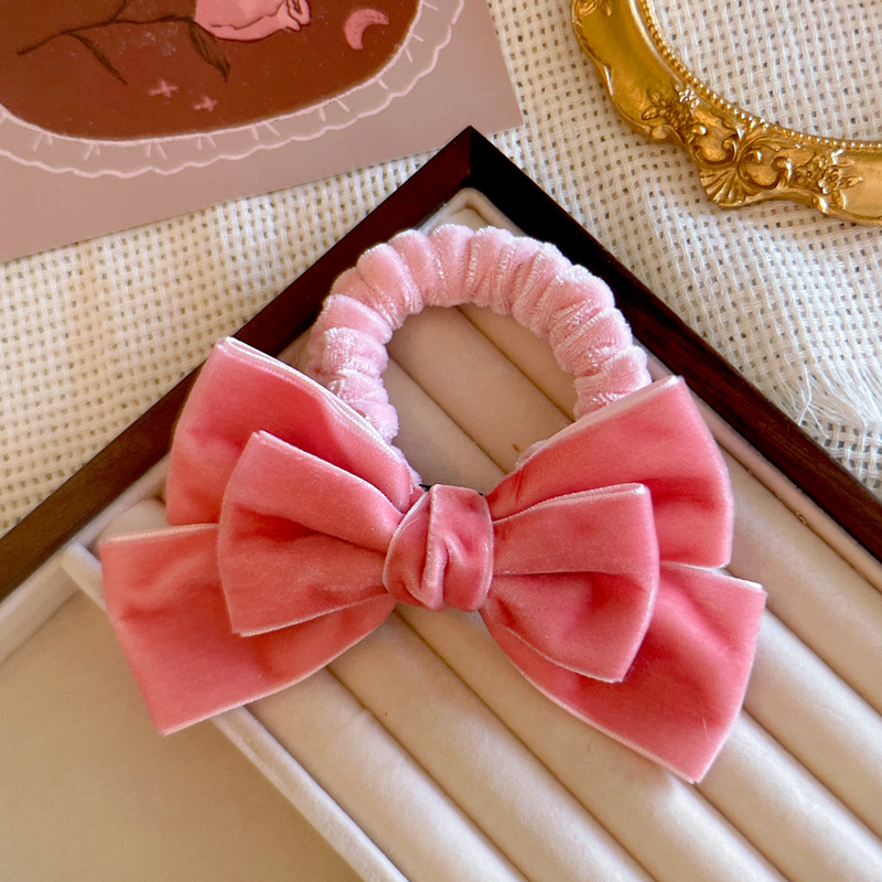 Jolies attaches pour cheveux e - Hair Tie Velvet avis et prix