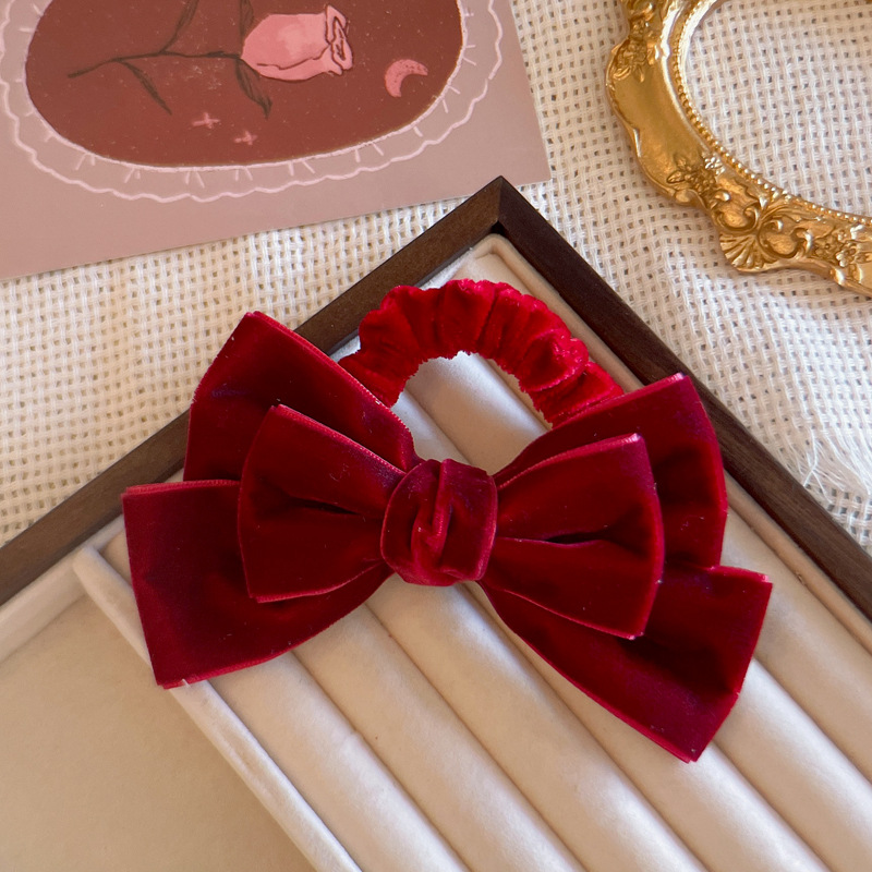 Jolies attaches pour cheveux e - Hair Tie Velvet avis et prix