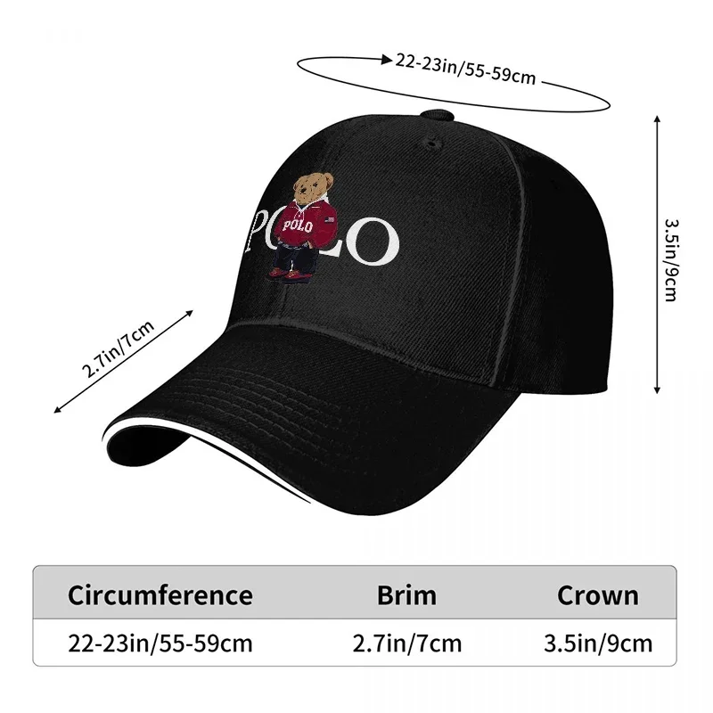 Casquette de baseball noire av - Women Accessories Logo Design avis et prix