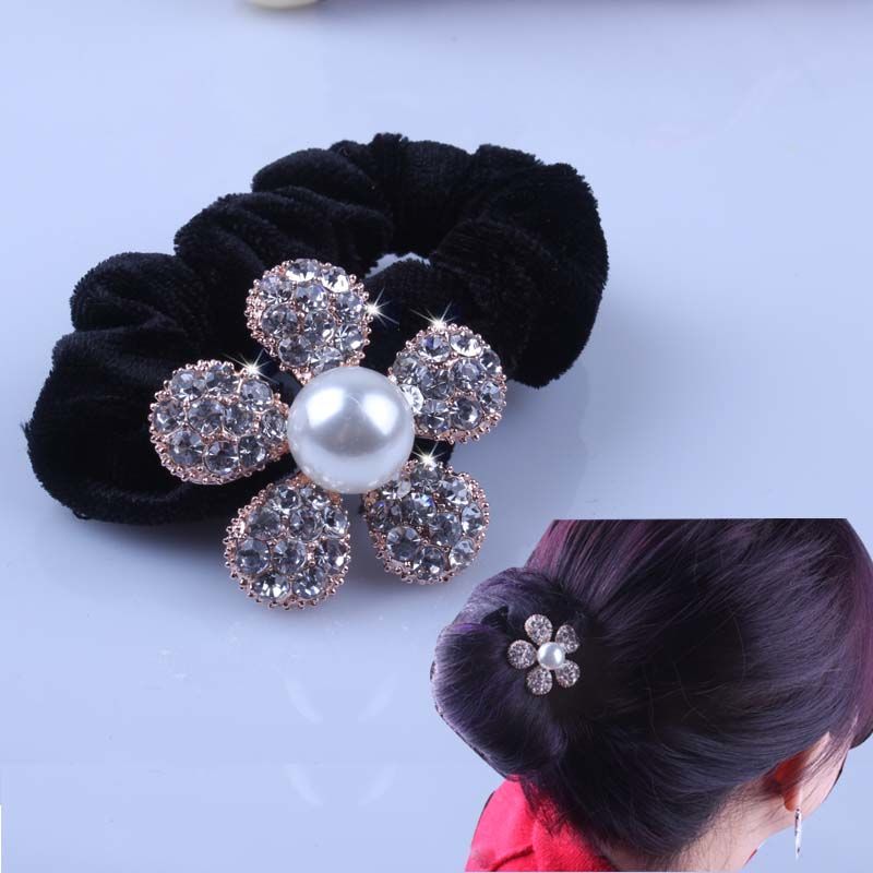 1 élastique à cheveux en velou - Hair Tie Velvet avis et prix