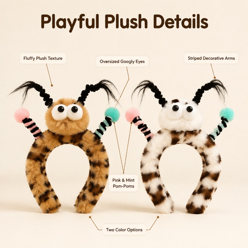 Serre-tête en peluche doux et  - Women Accessories Online avis et prix