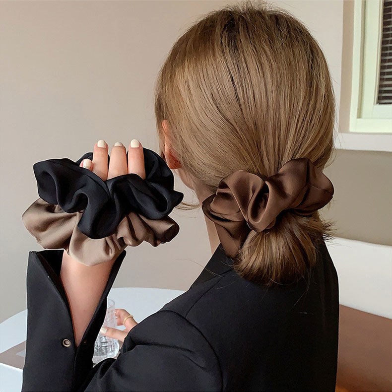 Femme coréenne grand élégant s - Hair Tie Velvet avis et prix