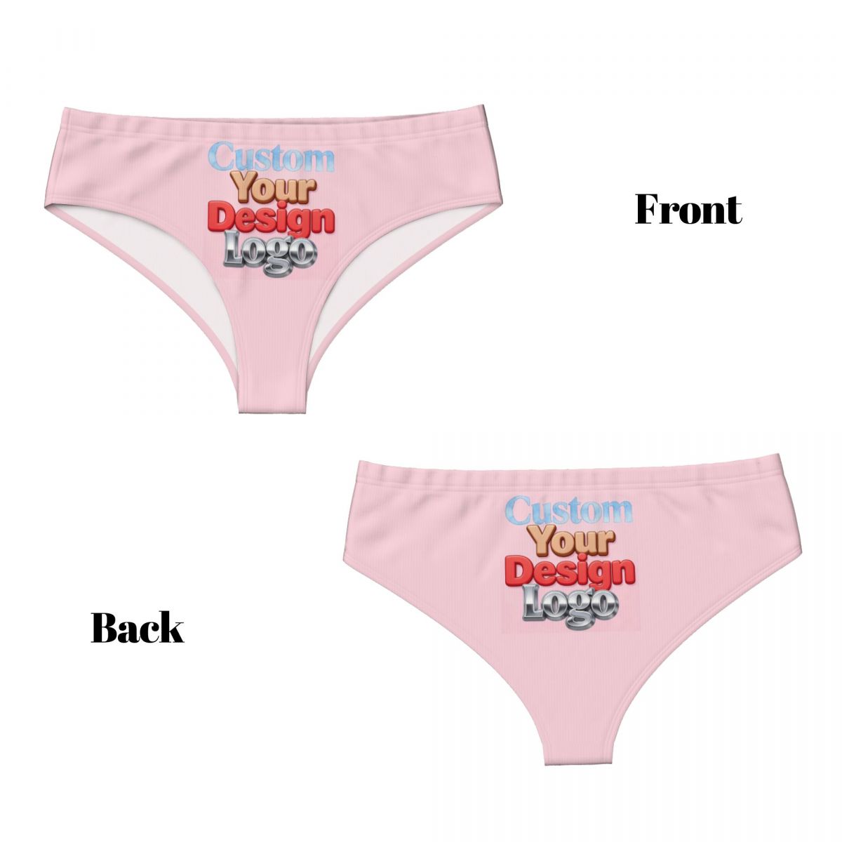 Culottes personnalisées pour f - Women Accessories Logo Design avis et prix