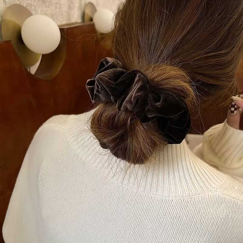 Chouchous pour cheveux pour fe - Hair Tie Velvet avis et prix