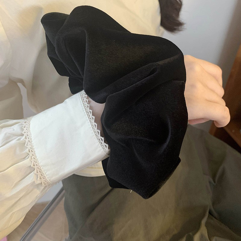 Chouchous surdimensionnés en v - Hair Tie Velvet avis et prix