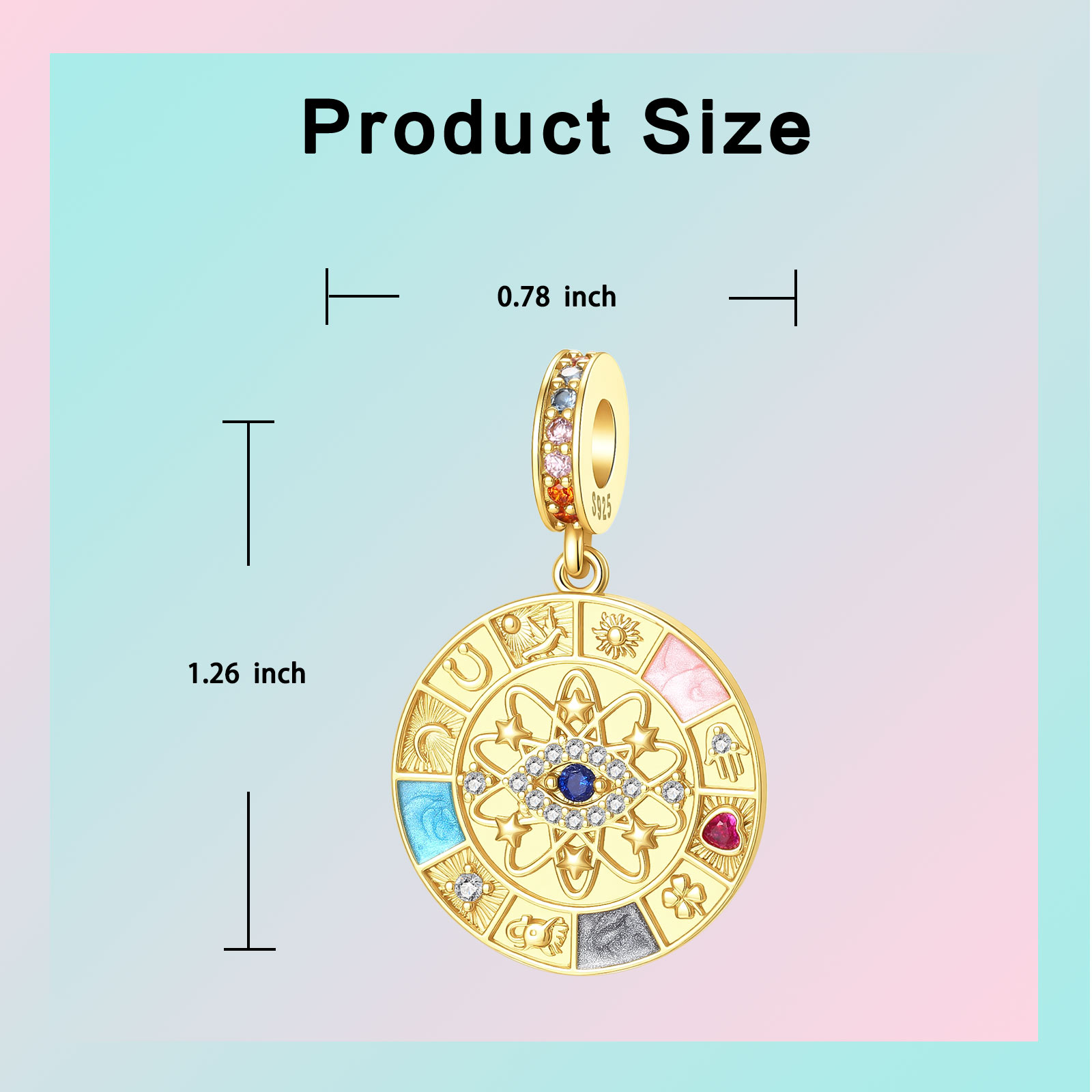 Pendentif porte-bonheur œil pr - Evil Eye Bracelet avis et prix