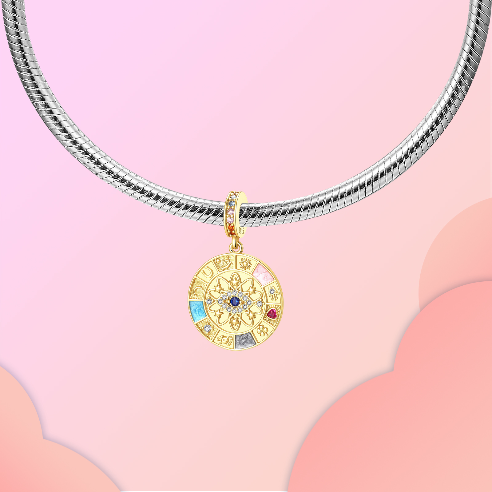 Pendentif porte-bonheur œil pr - Evil Eye Bracelet avis et prix