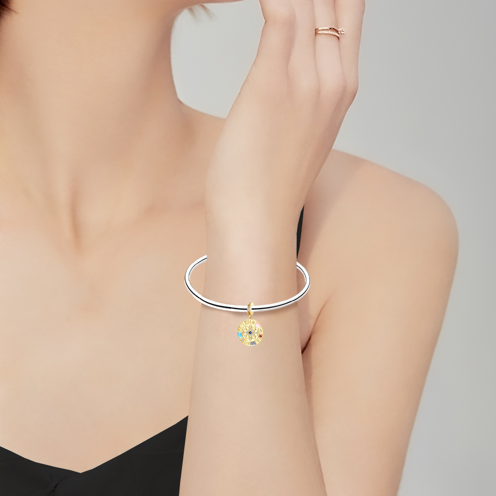 Pendentif porte-bonheur œil pr - Evil Eye Bracelet avis et prix