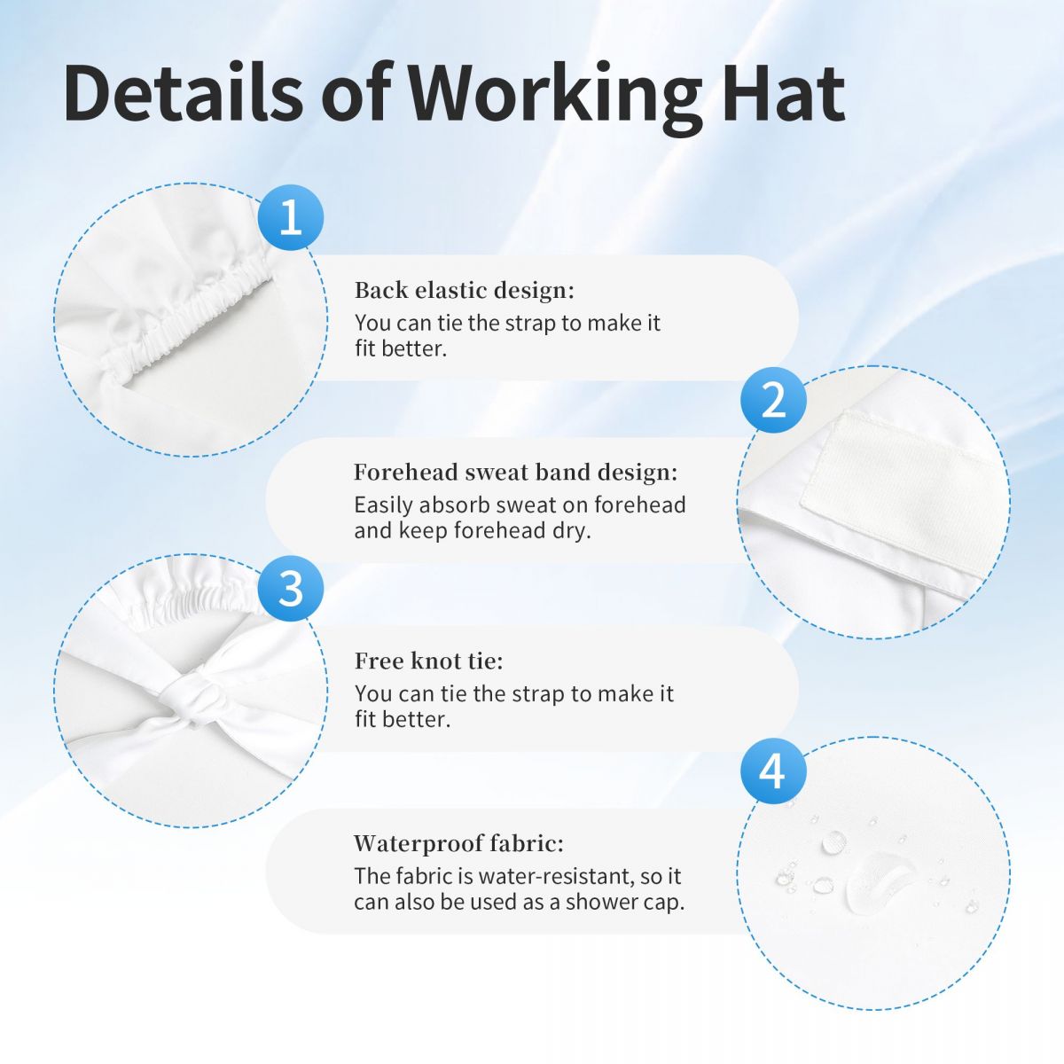 Chapeau de travail ajustable p - Women Accessories Logo Design avis et prix