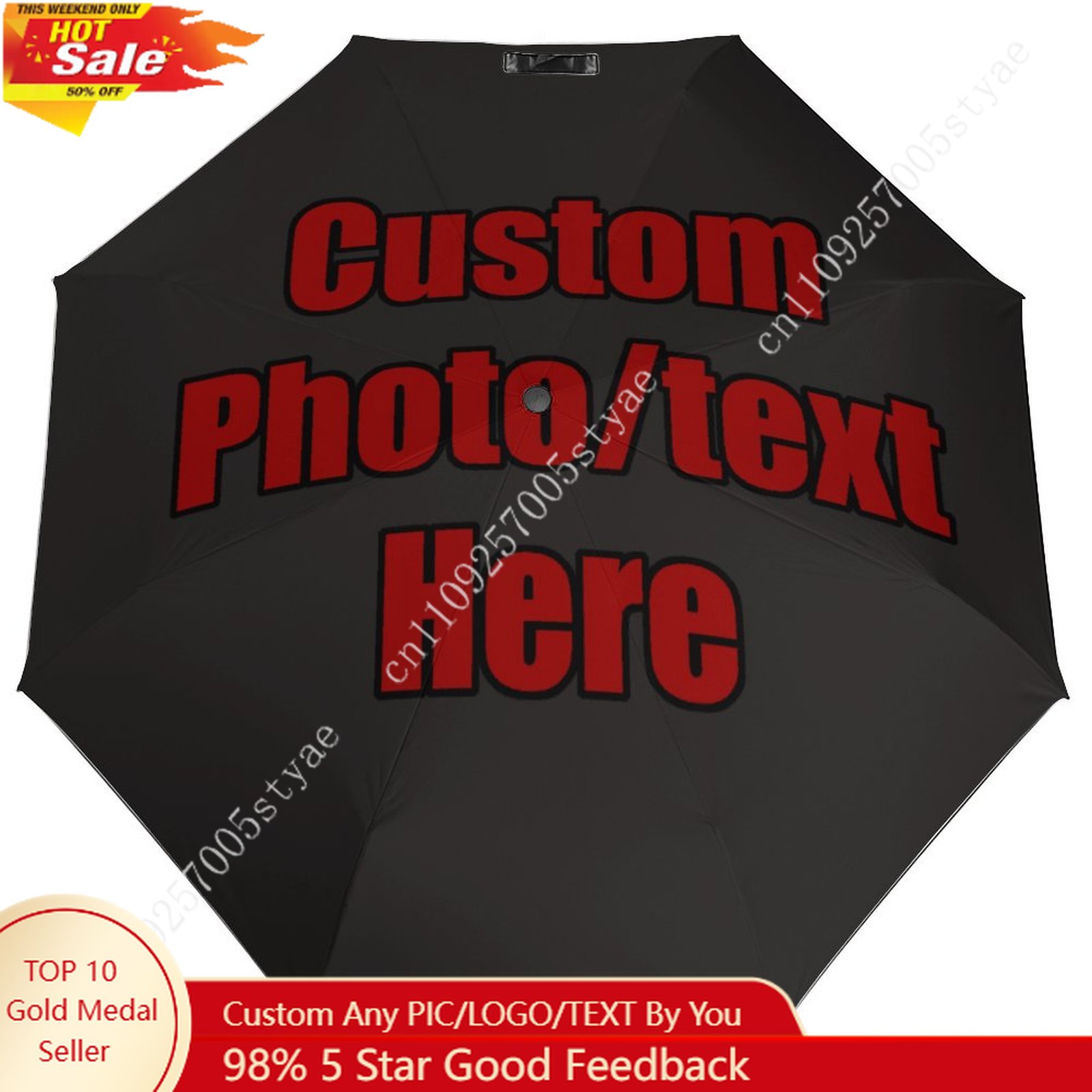 Parapluie auto personnalisé po - Women Accessories Logo Design avis et prix