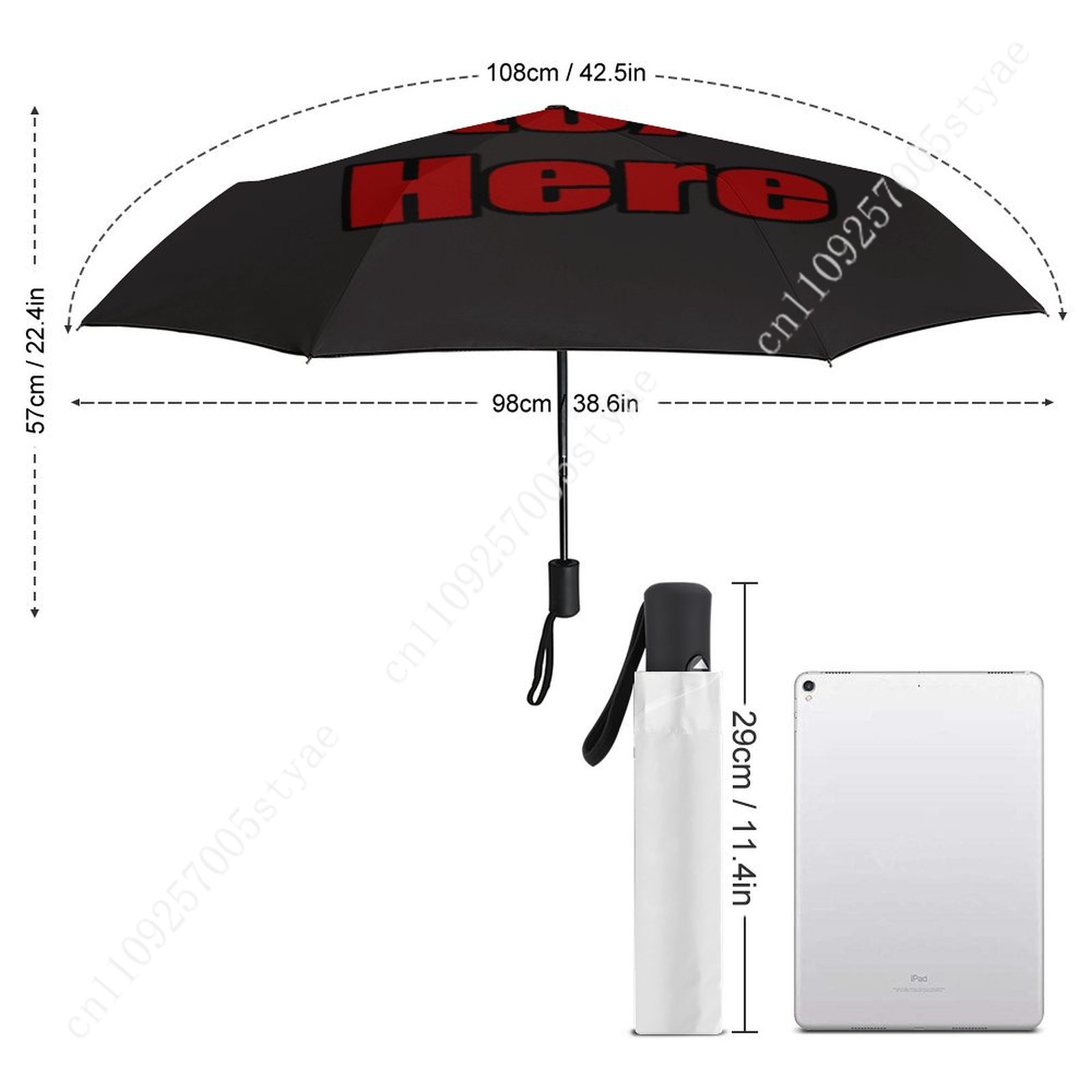 Parapluie auto personnalisé po - Women Accessories Logo Design avis et prix